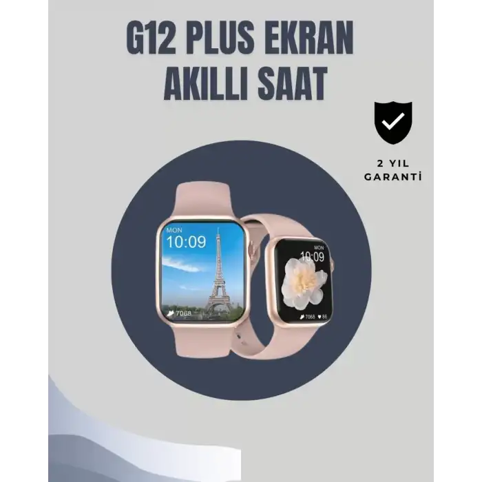 AsilTech Su Geçirmez Akıllı Saat – 300 mAh Batarya, Sesli Arama, Uyku & Adım Takibi