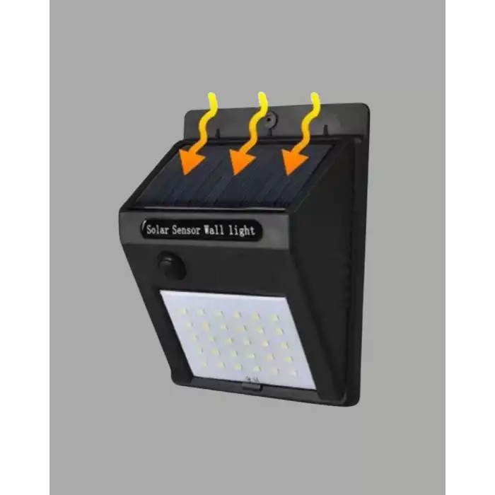AsilTech Su Geçirmez IP65 20 LED Solar Sensörlü Bahçe ve Veranda Aydınlatma Yeni Nesil
