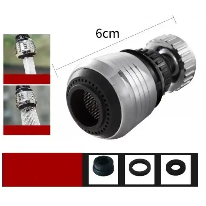 AsilTech Su Tasarruflu 2 Modlu Musluk Başlığı Kısa