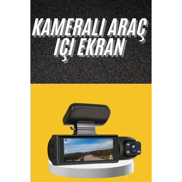 AsilTech Sürüş Kamerası Video Kaydedici Hareket Algılama Gece Görüşlü