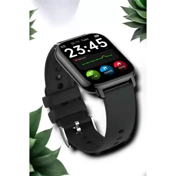 AsilTech Suya Dayanıklı Bluetooth Akıllı Saat GPS, Adımsayar, Nabız & Sağlık Takibi