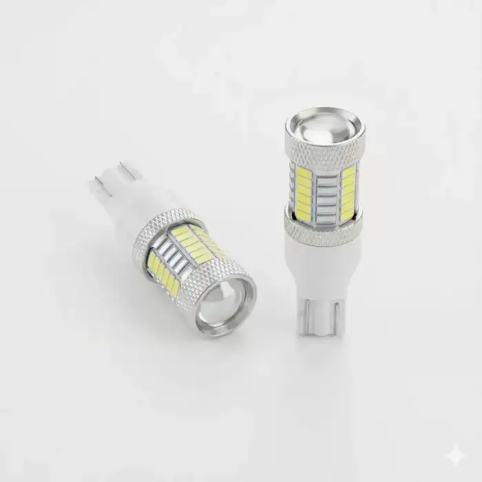 AsilTech T15 Park Stop Geri Vites Lambası 12V 33 Ledli Mercekli Beyaz
