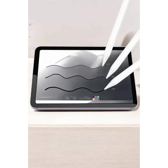 AsilTech Tablet Kalemi iOS Android Windows Uyumlu Yedek Uçlu Universal Çizim Kalemi