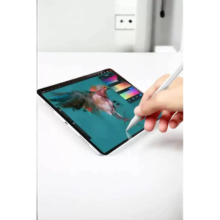 AsilTech Tablet Kalemi Stylus Pen Dokunmatik Kalem Android Ve İOS Uyumlu Şarjlı