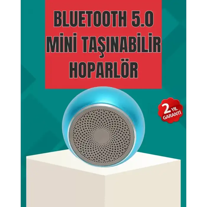 AsilTech Taşınabilir Bluetooth Hoparlör | Eller Serbest Arama Özellikli