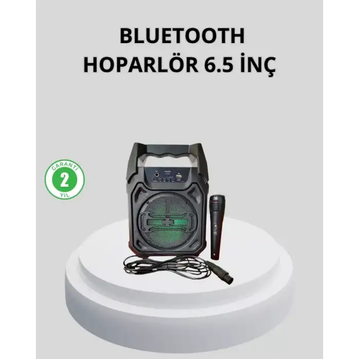 AsilTech Taşınabilir Bluetooth Hoparlör – FM Radyo, USB, SD Kart ve TWS Özellikli