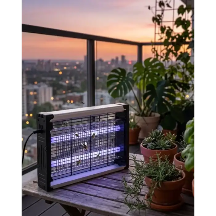 AsilTech Taşınabilir Elektrikli Sinek Öldürücü Askılı UV Haşere Lambası