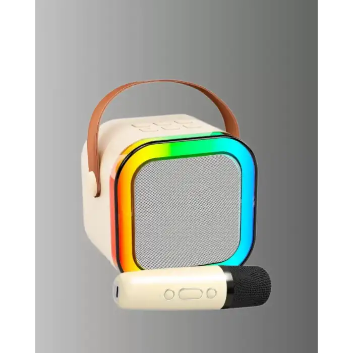 AsilTech Taşınabilir Karaoke Mikrofon Seti Bluetooth Hoparlörlü Yeni Nesil