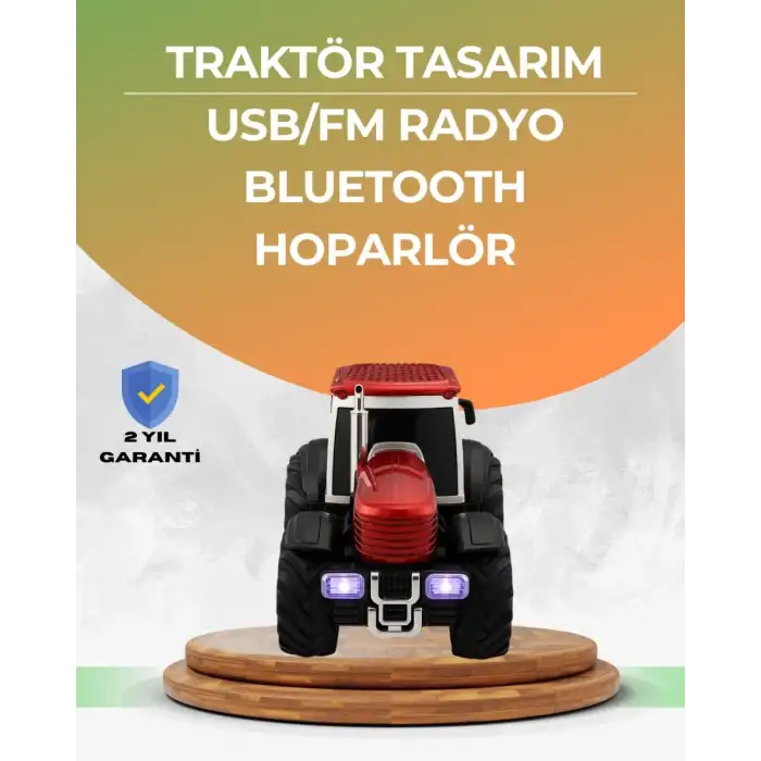 AsilTech Taşınabilir Nostaljik Araç Tasarımlı Bluetooth Hoparlör