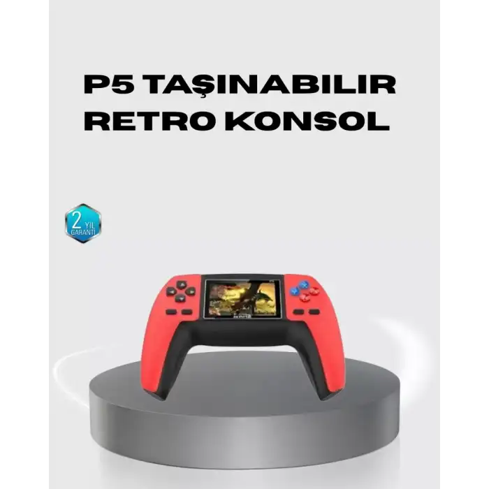 AsilTech Taşınabilir Retro Oyun Konsolu – 520 Efsane Oyun Tek Cihazda