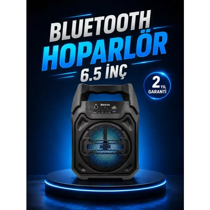 AsilTech Taşınabilir Şarjlı Hoparlör – Bluetooth, TWS ve Uzun Pil Ömrü