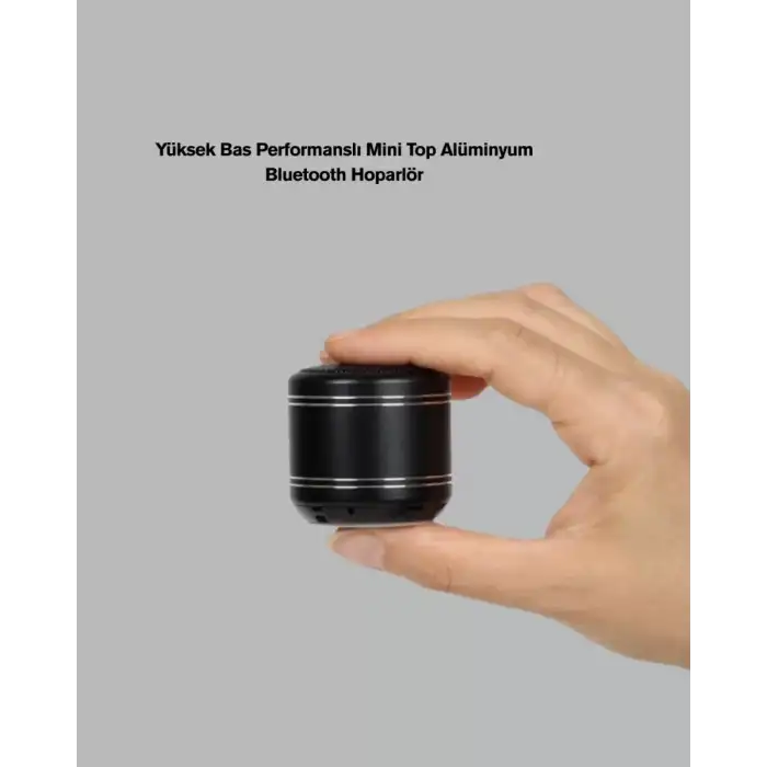 AsilTech Taşınabilir Silindir Tasarım Bluetooth 5.0 Hoparlör Yüksek Bas Performanslı Yeni Nesil