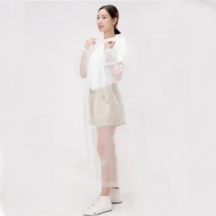 AsilTech Tek Kullanımlık Kullan At Yağmurluk