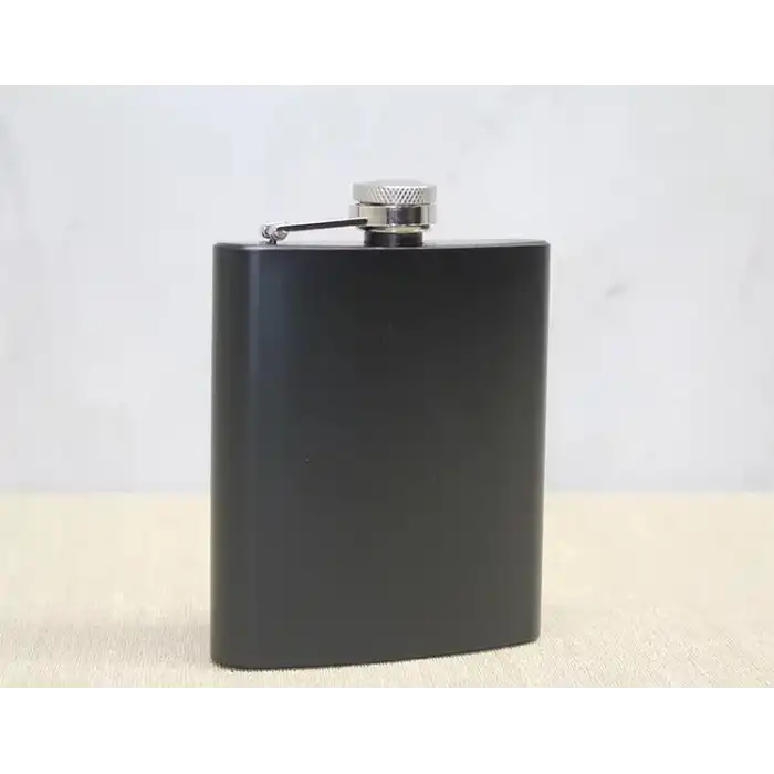 AsilTech Tekli Siyah 7 Oz Matara