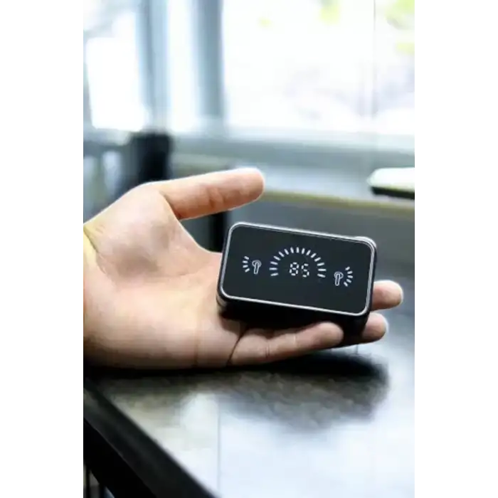 AsilTech Telefon Standlı Bluetooth Kulaklık Aynalı Yüksek Ses Kaliteli