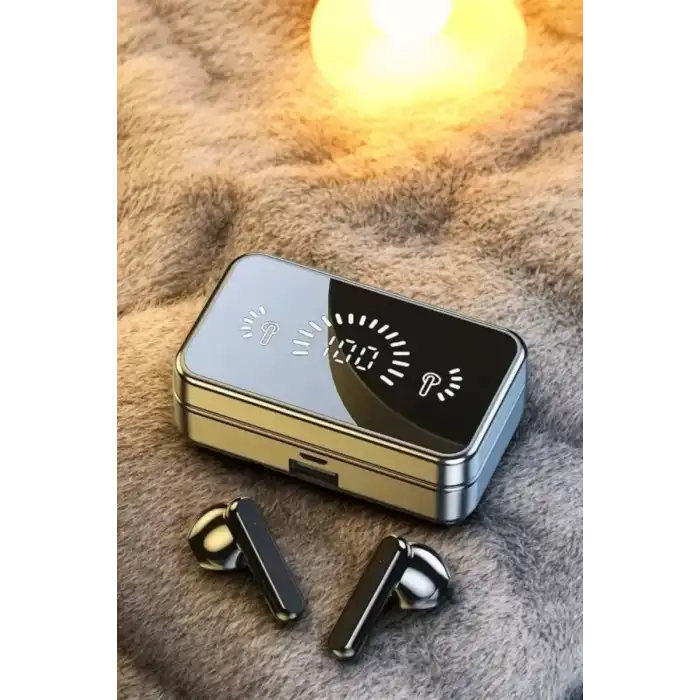 AsilTech Telefon Standlı Bluetooth Kulaklık Aynalı Yüksek Ses Kaliteli