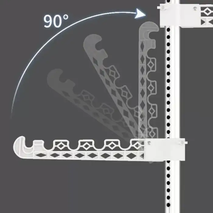 AsilTech Teleskopik Giysi ve Çamaşır Askısı