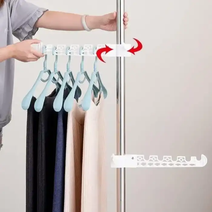 AsilTech Teleskopik Giysi ve Çamaşır Askısı