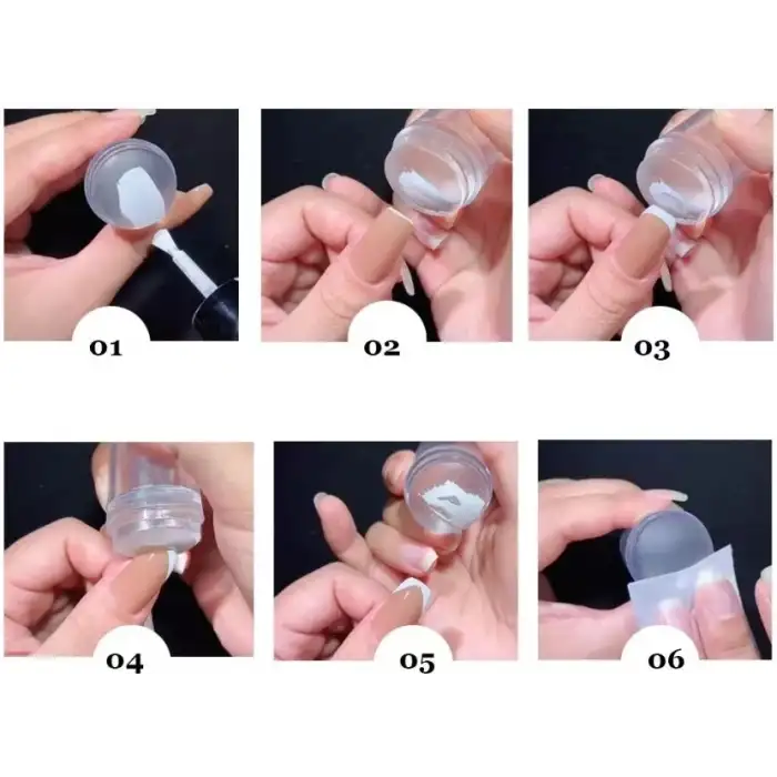 AsilTech Tırnak Süs Damgası French Stamper