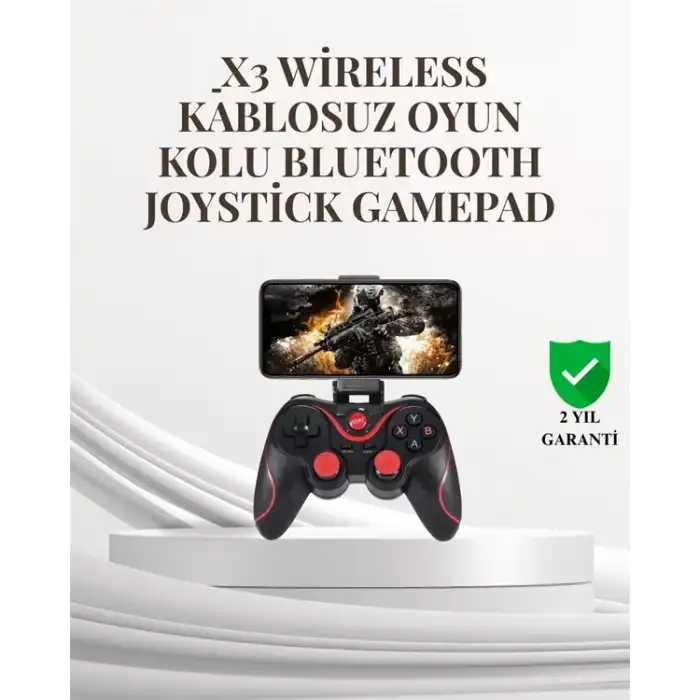AsilTech Titreşimli Gamepad – Mobil ve Konsol Uyumluluğu