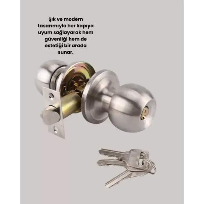 AsilTech Topuzlu Kapı Kilidi