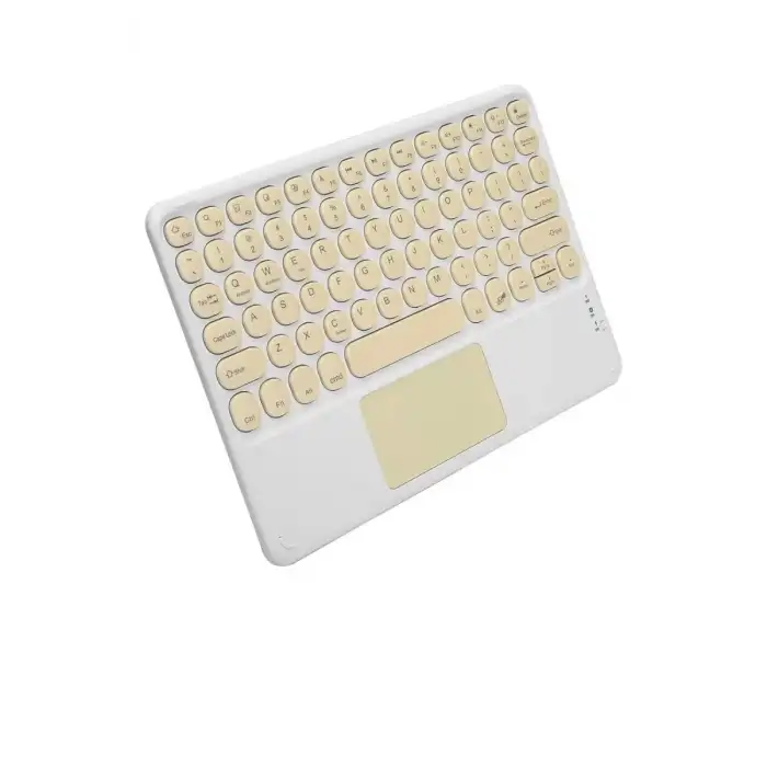AsilTech Touchpad Uyumlu Bluetooth Klavye Slim Kablosuz Wifi Q Klavye