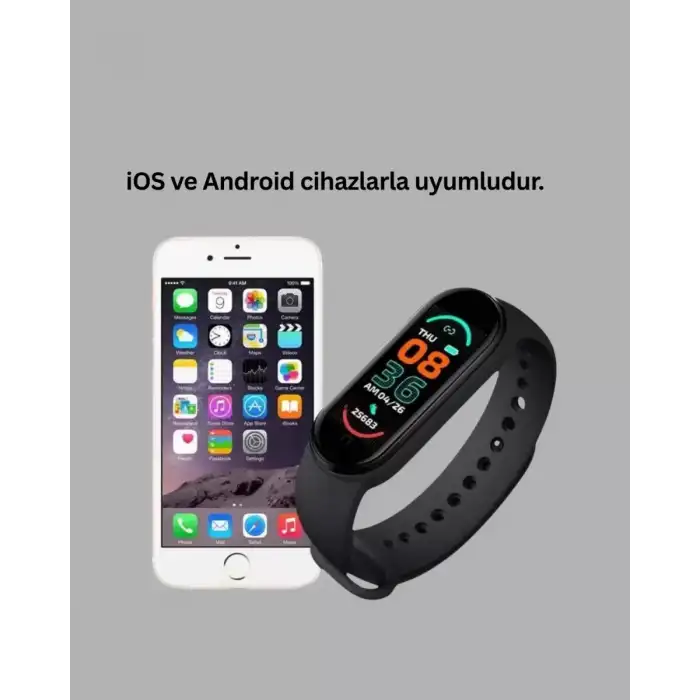 AsilTech TPU ve Silikon Kordonlu Akıllı Bileklik – 20 Gün Bekleme Süresi Yeni Nesil