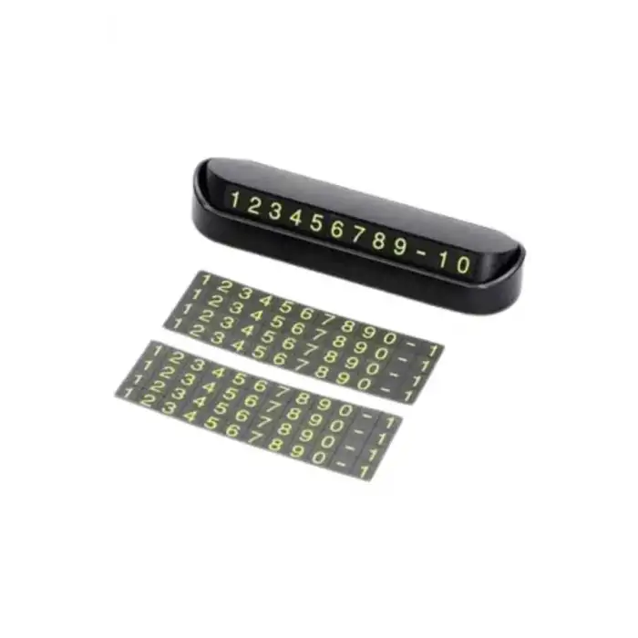 AsilTech Tüm Araçlara Uyumlu Araç Içi Park Numaratör Oto Araç Numaratör