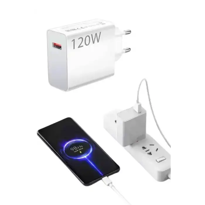 AsilTech Turbo Hızlı Şarj Destekli 120W USB-C Şarj Seti