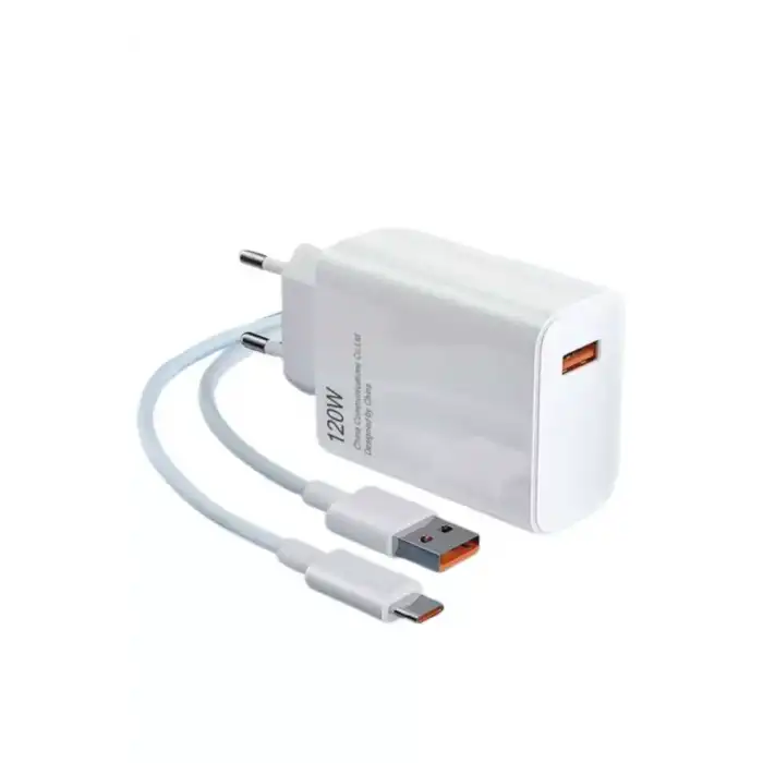AsilTech Turbo Hızlı Şarj Destekli 120W USB-C Şarj Seti