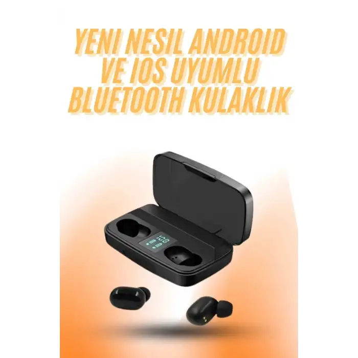 AsilTech TWS Bluetooth Kulaklık 5.0 Bluetooth Bağlantılı Dokunmatik Kontrol Özelliği