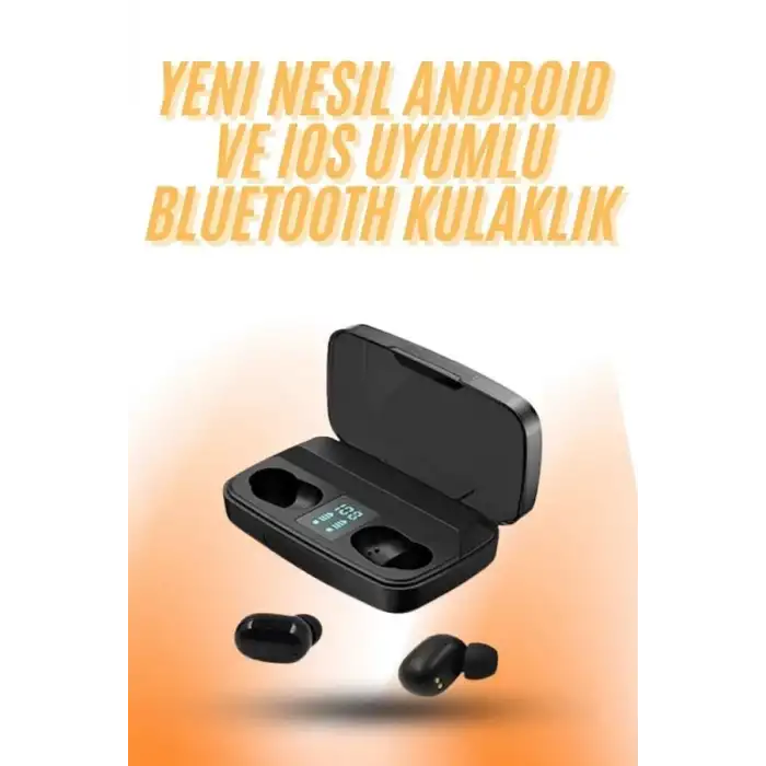 AsilTech TWS Bluetooth Kulaklık 5.0 Bluetooth Bağlantılı Dokunmatik Kontrol Özelliği