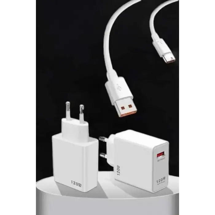 AsilTech Type-C 120W Şarj Aleti Hızlı Şarj Turbo