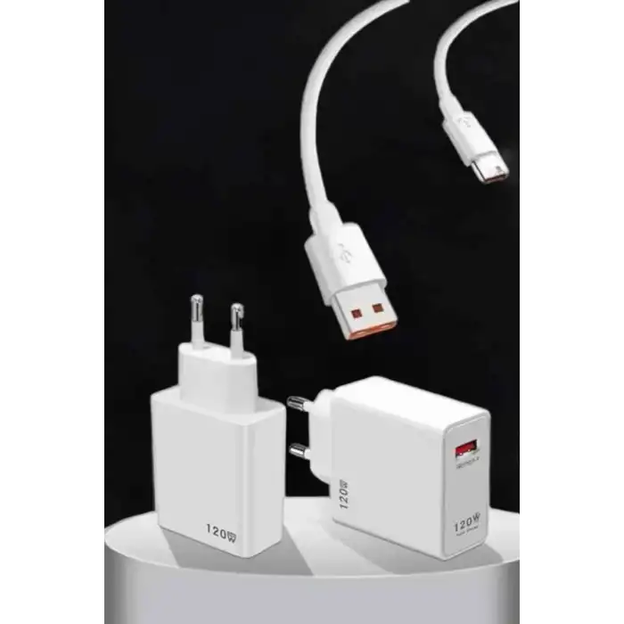 AsilTech Type-C 120W Şarj Aleti Hızlı Şarj Turbo