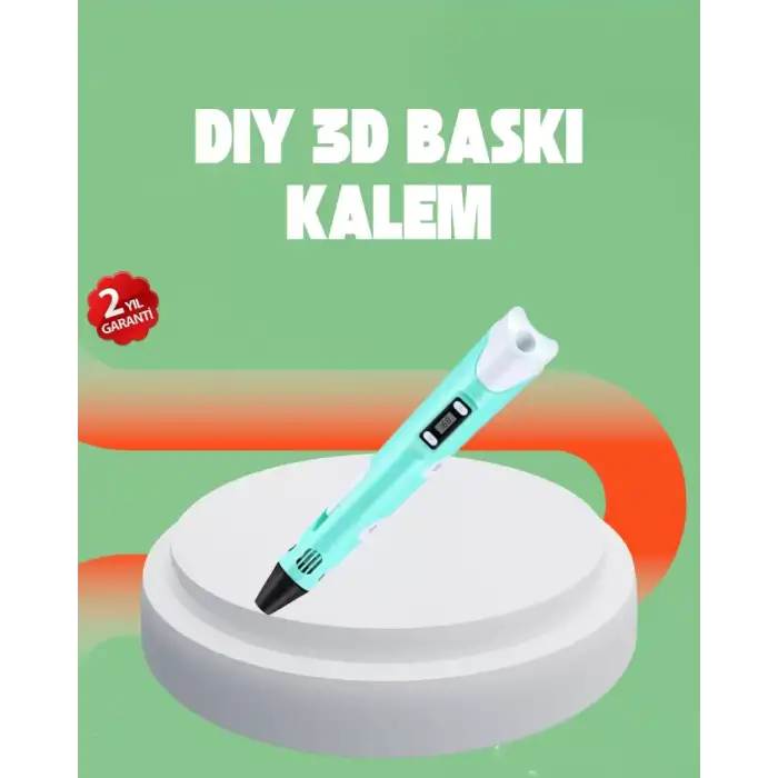 AsilTech Üç Boyutlu 3D Yazıcı Kalem ABS ve PLA Uyumlu