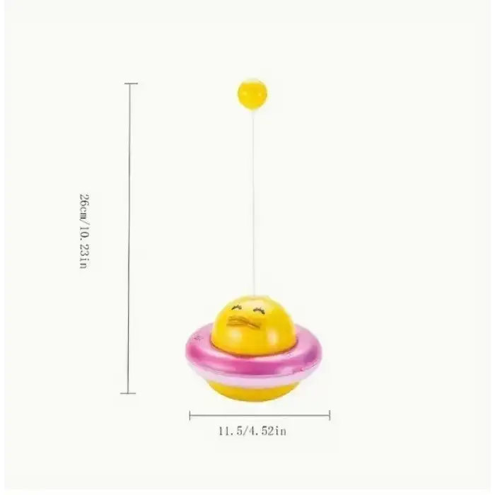 AsilTech UFO Şekilli Ördek Kedi Oyuncağı