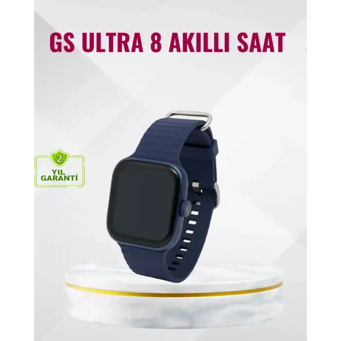 AsilTech Ultra Akıllı Saat 2.05 İnç Büyük Ekran Bluetooth Aramalı IP67