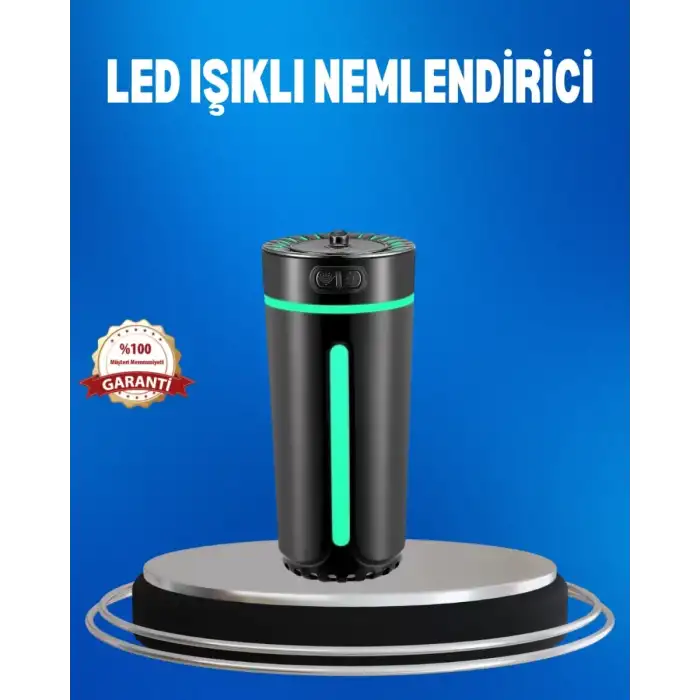 AsilTech USB Bağlantılı LED’li Hava Nemlendirici Aromaterapi Buhar Difüzörü