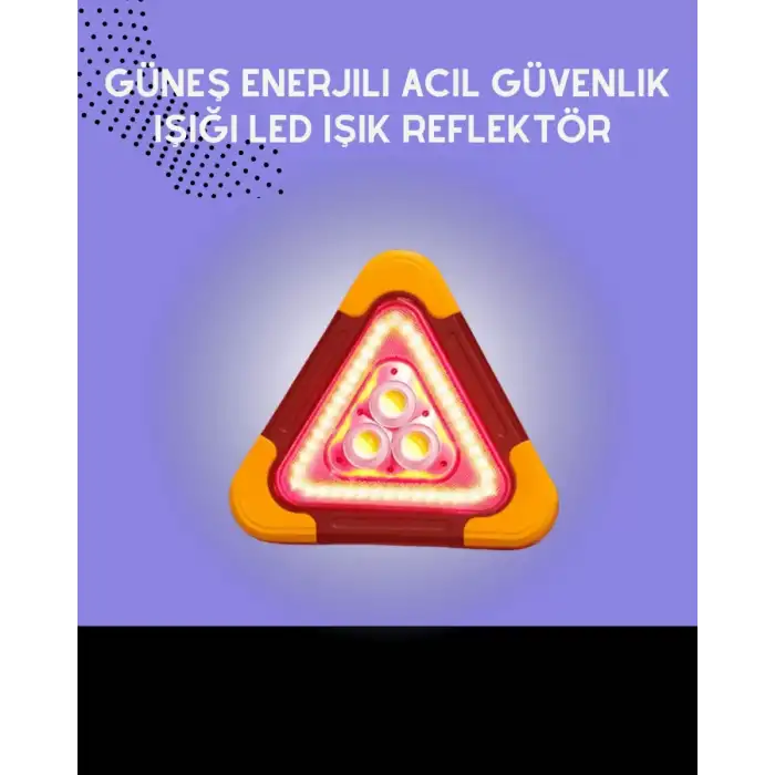 AsilTech USB Şarjlı Çok Modlu Acil Durum Feneri