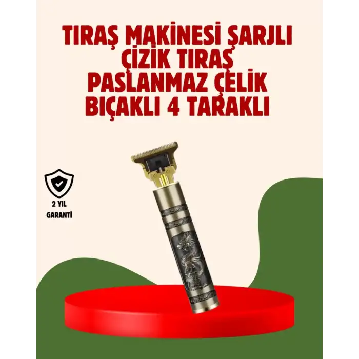 AsilTech USB Şarjlı Kablosuz Saç Kesme Cihazı