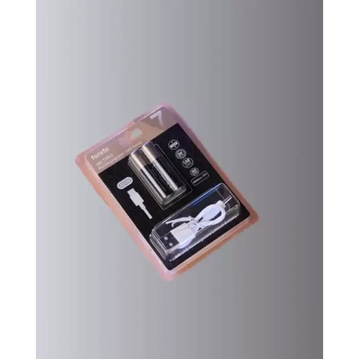 AsilTech USB Type-C Şarjlı AAA Lityum Pil 1000+ Şarj Döngüsü ile Uzun Ömür