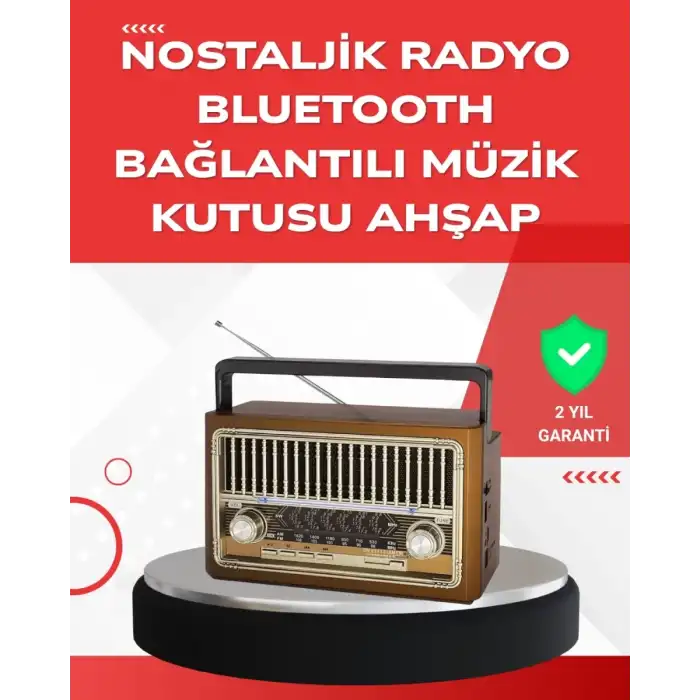 AsilTech USB ve Hafıza Kart Girişli Radyo Hoparlör