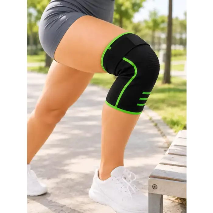 AsilTech ÜST BANDAJLI ÖRME DİZLİK