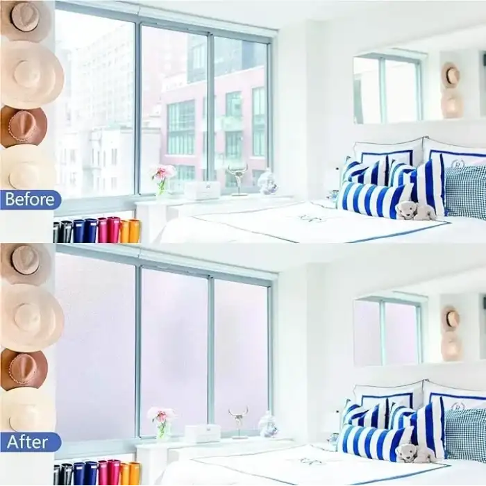 AsilTech UV Engelleyici Buzlu Cam Filmi 3 Metre x 45 Cm.