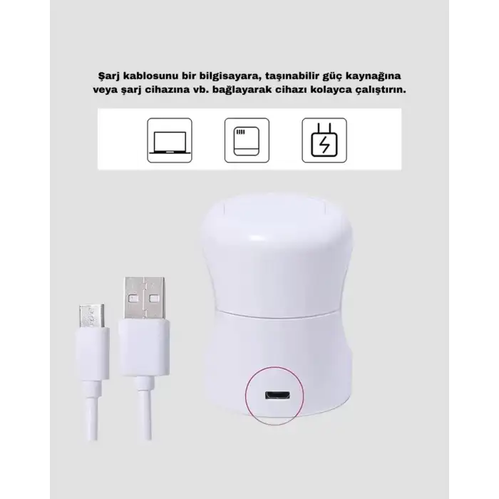 AsilTech UV ve LED Jel Kurutmaya Uygun – Çift Dalga Boylu Mini Kurutucu