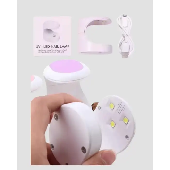 AsilTech UV ve LED Jel Kurutmaya Uygun – Çift Dalga Boylu Mini Kurutucu Yeni Nesil