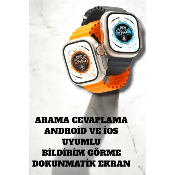 AsilTech Uyku ve Nabız Takipli, Wireless Şarjlı Akıllı Saat Android ve iOS Uyumlu