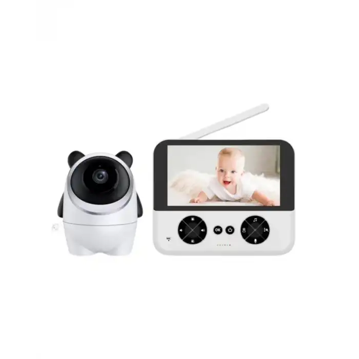 AsilTech Uzaktan Kontrollü HD Bebek Kamerası Zoom ve Sıcaklık Sensörlü Yeni Nesil