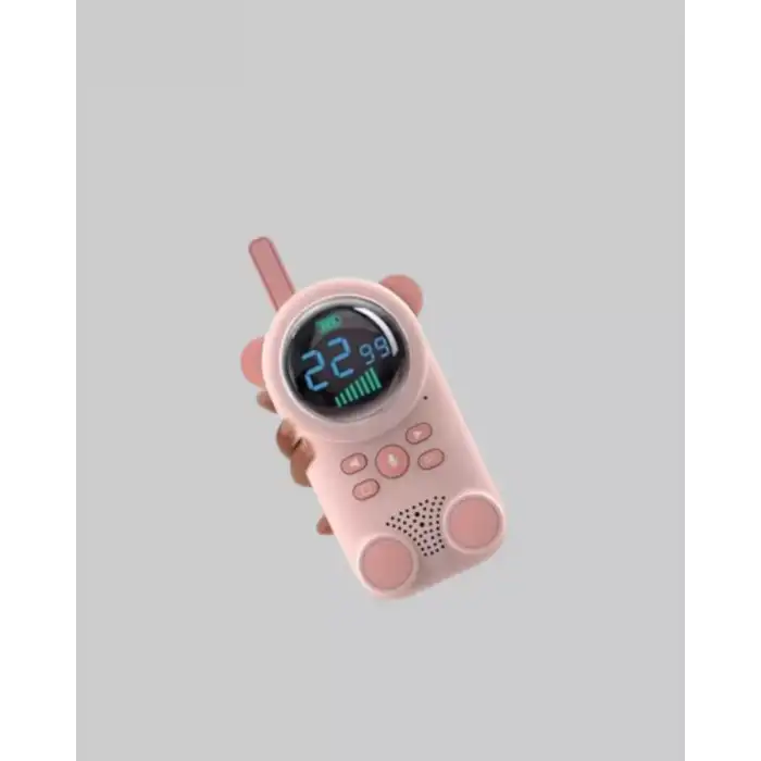 AsilTech Uzun Menzilli Bebek Telsizi – VOX Modlu, Renkli LCD Ekranlı