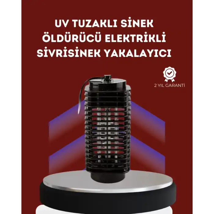 AsilTech Uzun Ömürlü Elektrikli Sivrisinek Katili – Sessiz Çalışma, Güçlü Performans